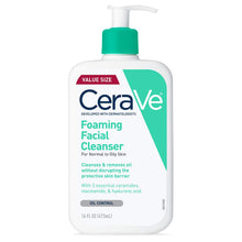 CeraVe Foaming Facial Cleanser 236ml – For Normal to Oily Skin – With Niacinamide, Hyaluronic Acid & Ceramides – 100% Authentic in Pakistan