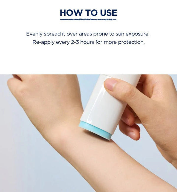 Skin1004 Centella Hyalu - Cica Silky - Fit Sun Stick 7g - Authentic Korean Sunscreen in pakistan - SKIN1004