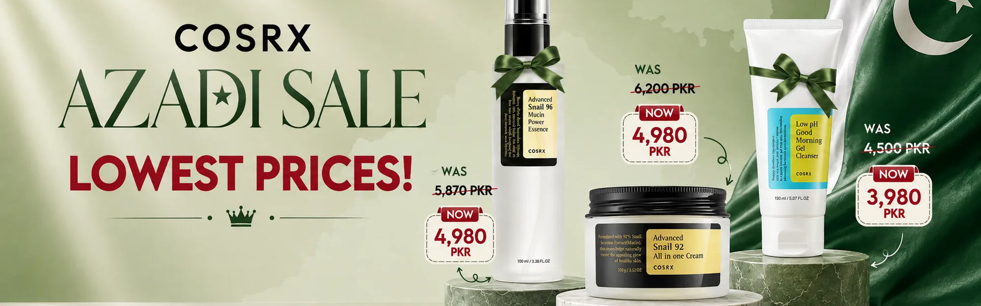 COSRX Skincare Products in Pakistan
