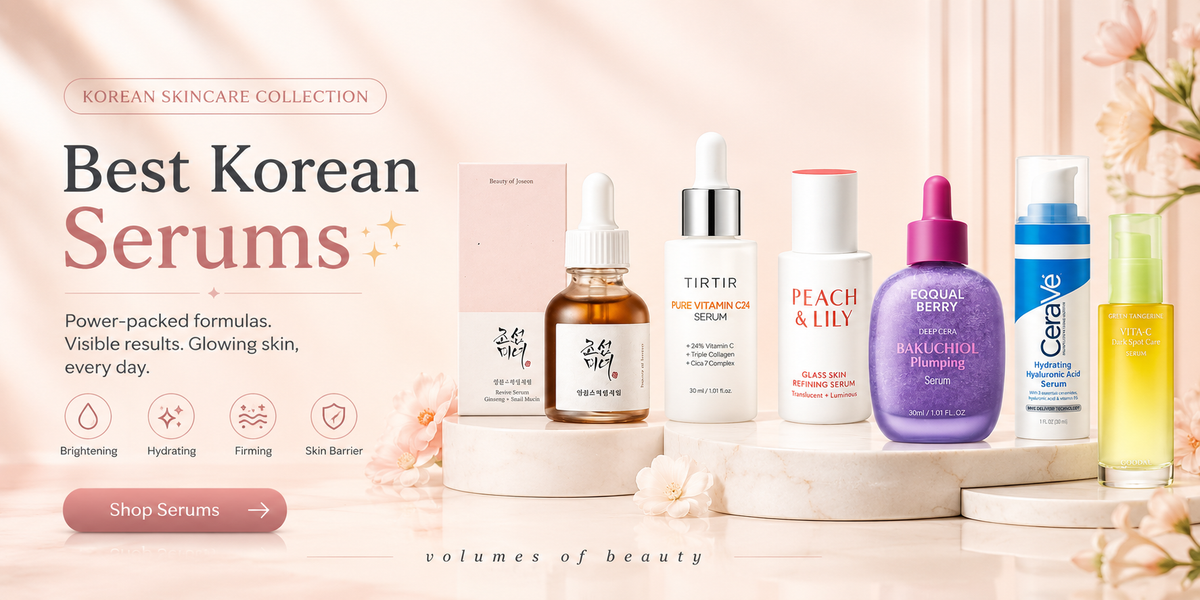 Korean Serums & Ampoules Pakistan — Niacinamide, Vitamin C, Retinal & More
