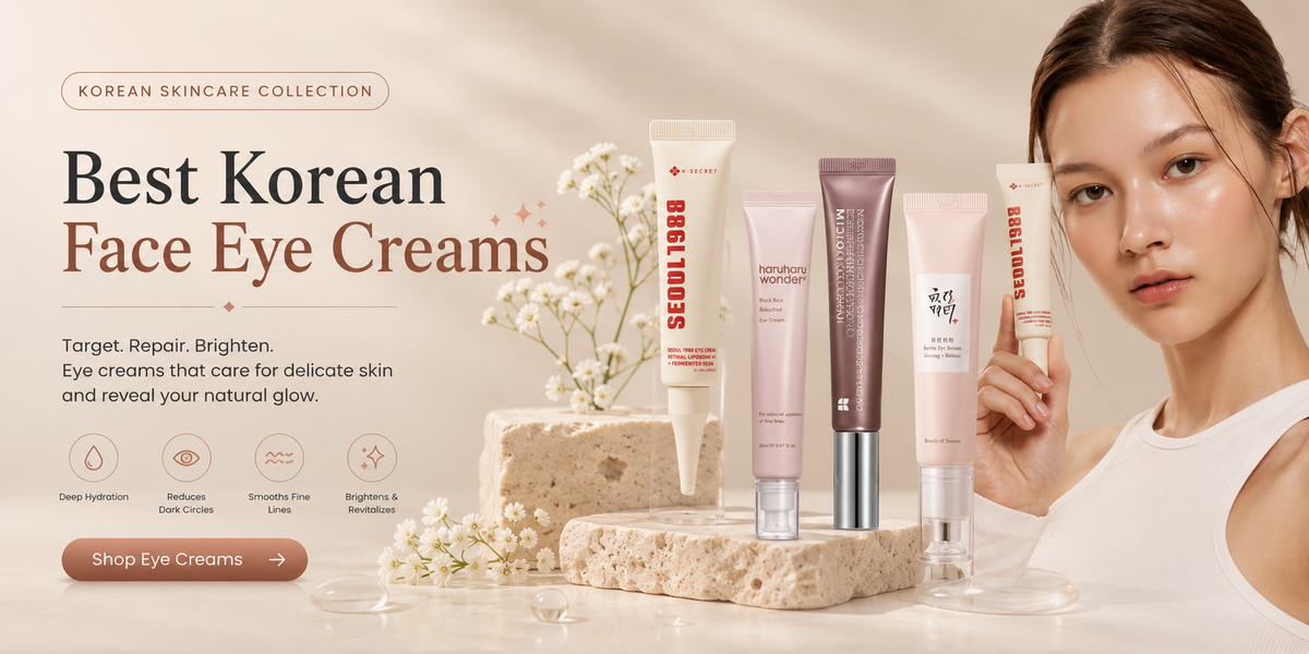 Korean Lip & Eye Care Pakistan — Eye Creams, Lip Masks & Treatments