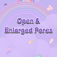 Open & Enlarged Pores