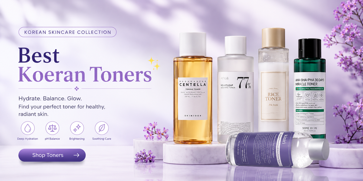 Korean Toners Pakistan — Hydrating & Exfoliating Toners