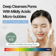 [Mixsoon] mixsoon Centella Cleansing Foam 150ml-korean-Skincare.pk