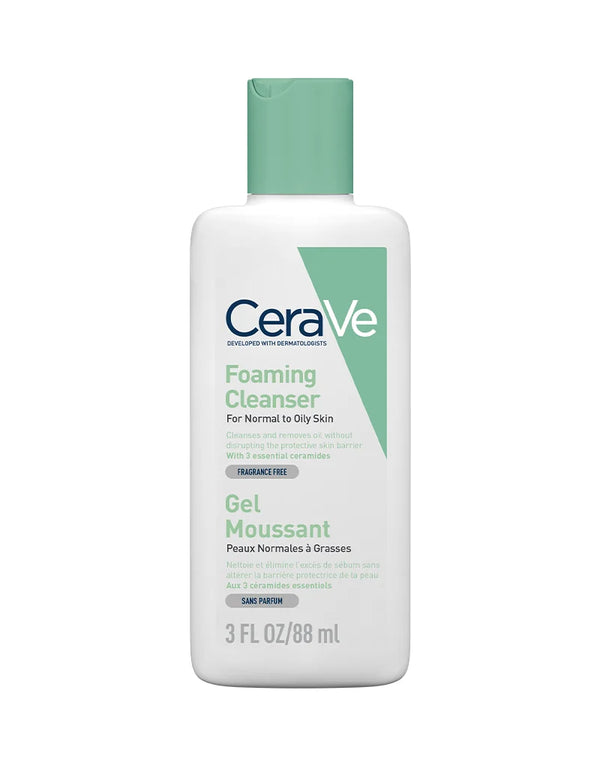 CeraVe Foaming Facial Cleanser for Normal to Oily Skin