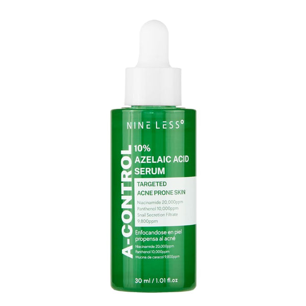 NINE LESS A-Control 10% Azelaic Acid Serum 30ml – Acne & Redness Care – 100% Authentic Korean skincare in pakistan