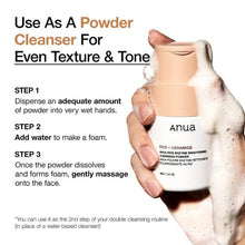 ANUA Rice Trio Brightening Set – Rice Enzyme Powder, Rice Toner & Ceramide Hydrating Serum for Korean glass Skin