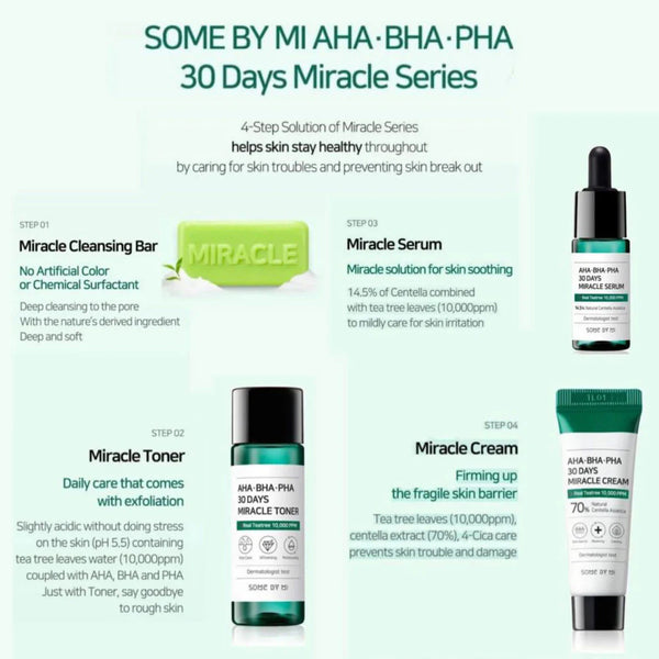 [SOMEBYMI]AHA.BHA.PHA 30 Days Miracle Starter Kit-Korean-Skincare.pk