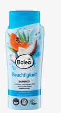 Balea Dm- Shampoo Moisture with with coconut and papaya scent A Solution for for dry and damaged Hair   - 300 ml