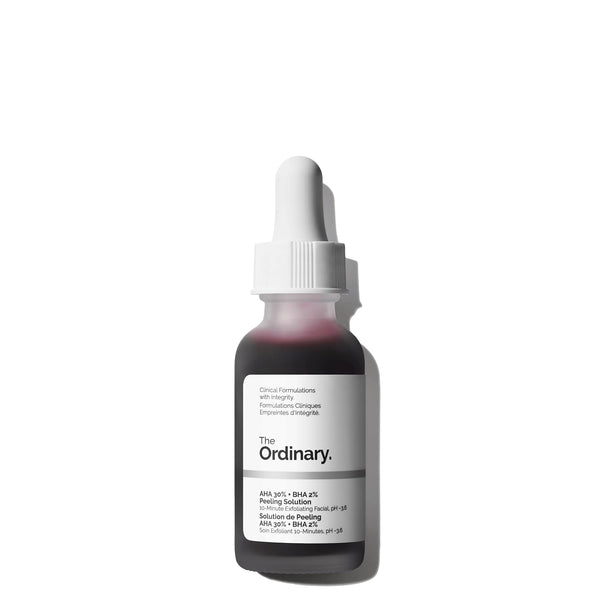 The Ordinary AHA 30% + BHA 2% Peeling Solution- Advanced Exfoliating Peel for