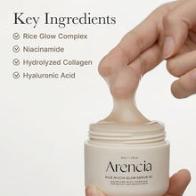 Arencia Rice Mucin Glow Serum texture and consistency