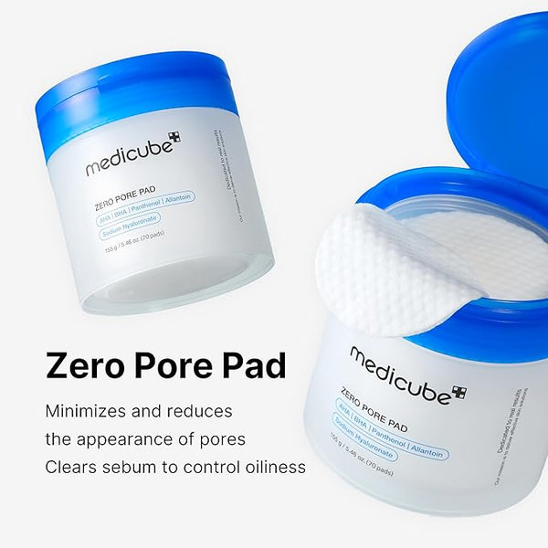 [Medicube]  ZERO PORE PAD 2.0 (70pcs)  - Korean-Skincare Pakistan