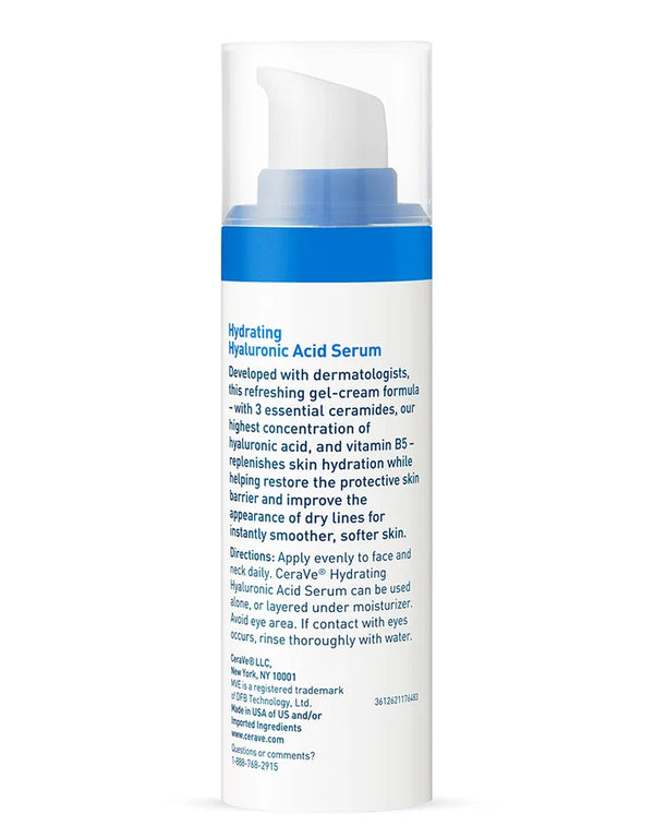 CeraVe Hydrating Hyaluronic Acid Serum 30ml