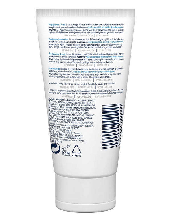 CeraVe Moisturizing Cream for Dry to Very Dry Skin