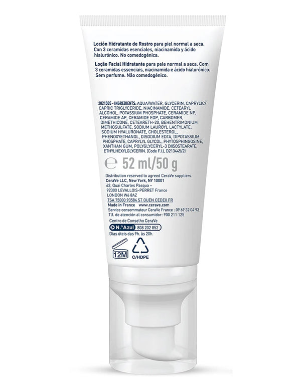 CeraVe PM Facial Moisturising Lotion 52ml