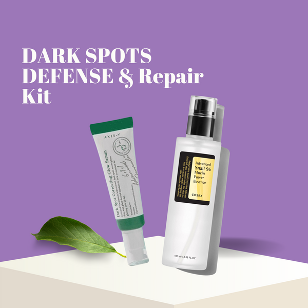 [A] Dark Spots Defense, Glow, and Skin Repair Kit