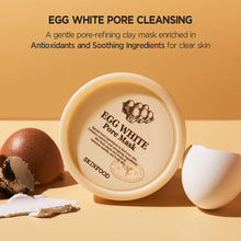 Skinfood Egg White Pore Mask 120g | Deep Cleansing Korean Clay Mask for Oily Skin in Pakistan