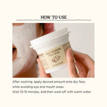 Skinfood Egg White Pore Mask 120g | Deep Cleansing Korean Clay Mask for Oily Skin in Pakistan
