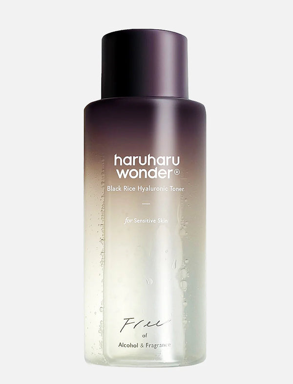 [ Haruharu Wonder]  Black Rice Hyaluronic Toner 150ml_For  Sensitive Skin - Korean-Skincare.pk