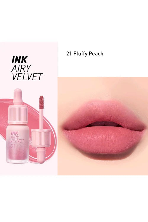 [Peripera]  INK AIRY VELVET 021 FLUFFY PEACH 4gm  -Korean-Skincare.pk