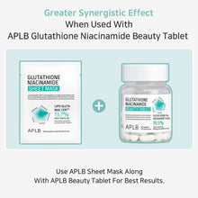 [ APLB ] Glutathione Niacinamide Sheet Mask 25ml 1ea-korean-skincare.pk