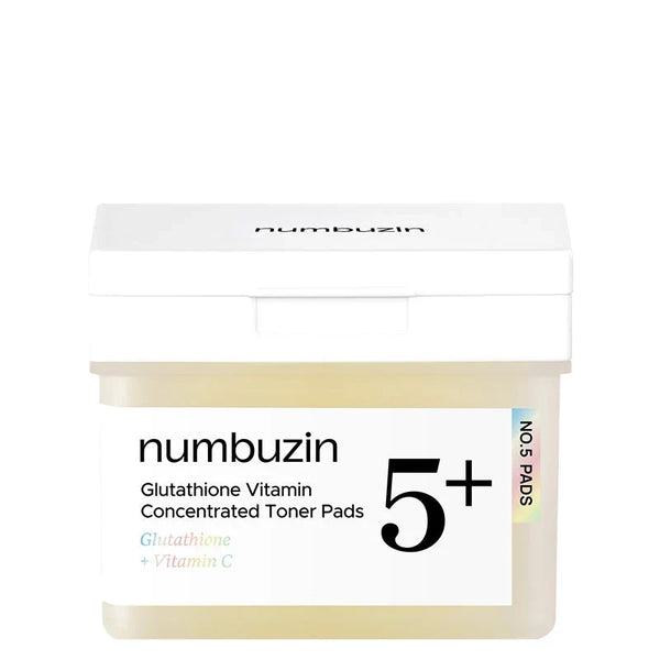 Numbuzin No.5+ Glutathione Vitamin Concentrated Toner Pads 70 Pads