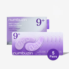 Numbuzin No.9 NAD Collagen Under Eye Patches 5 Pairs — image 7