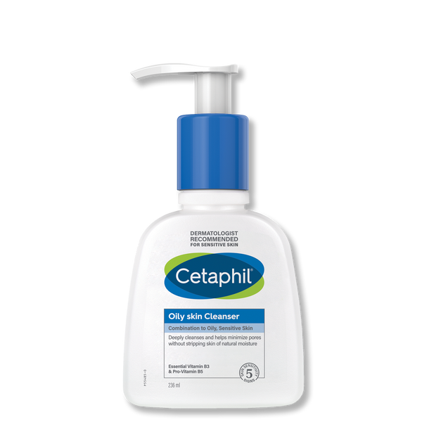 Cetaphil Oily Skin Cleanser – 236ml – Gentle Daily Face Wash for Oily & Acne-Prone Skin – 100% Original in Pakistan