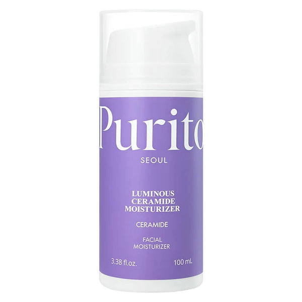 Purito Seoul Luminous Ceramide Moisturizer 100ml - jar packaging front view