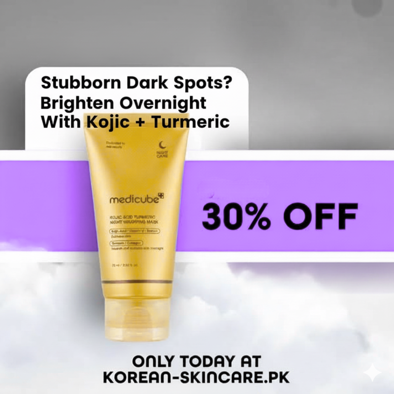 The overnight brightening mask going viral in Pakistan.  Visible brightening in One Night!