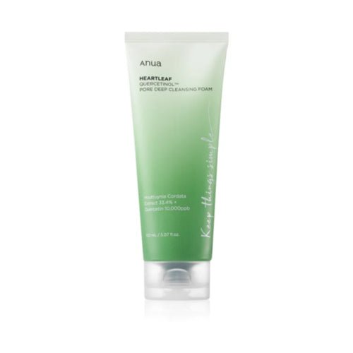 [ANUA] - HEARTLEAF QUERCETINOL PORE DEEP CLEANSING FOAM 150ml – 100% Authentic Korean Skincare in Pakistan - ANUA