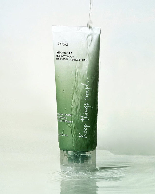 [ANUA] - HEARTLEAF QUERCETINOL PORE DEEP CLEANSING FOAM 150ml – 100% Authentic Korean Skincare in Pakistan - ANUA