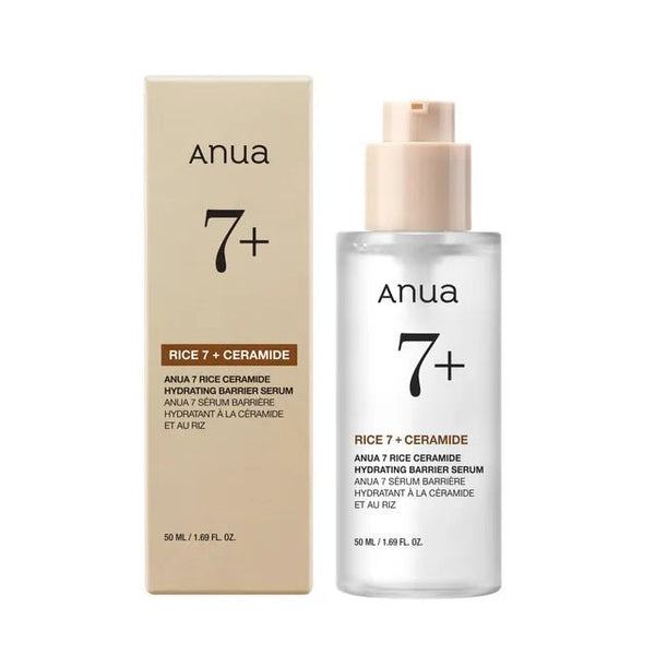 [ANUA] Rice 7 Ceramide Hydrating Barrier Serum 50ml – 100%Authentic Korean Skincare in Pakistan - ANUA