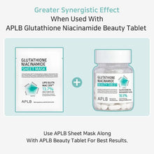 [APLB] Glutathione Niacinamide Sheet Mask 25ml –Brightening Mask | Authentic Korean Skincare Pakistan - APLB