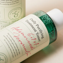 AXIS-Y Daily Purifying Treatment Toner 200ml – close-up of bottle label lying down | Korean Skincare Pakistan
