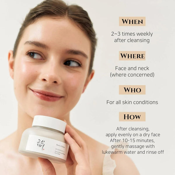 [Beauty of Joseon] Ground Rice & Honey Glow Mask 150ml – Authentic Korean Skincare in Pakistan - Beauty of Joseon