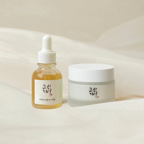 [Beauty of Joseon] Propolis Niacinamide Glow Serum + Dynasty Cream Set for Brightening & Hydration - KOREAN - SKINCARE.PK