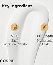 COSRX Advanced Snail 92 Cream tube ingredients and back label