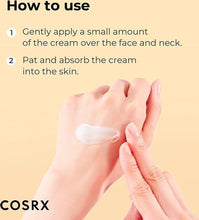 COSRX Advanced Snail 92 Cream tube size in hand