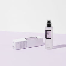 COSRX AHA 7 Whitehead Power Liquid 100ml – front of the pack: bottle standing beside lying box | Korean Skincare Pakistan