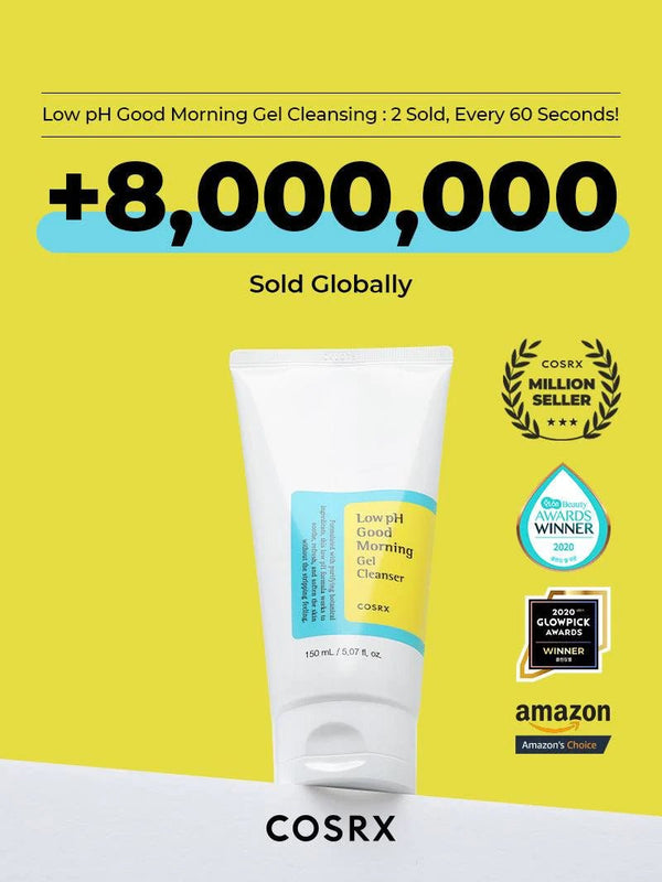[COSRX] Low pH Good Morning Cleanser 150ml – 100% Genuine Korean Skincare in Pakistan - COSRX