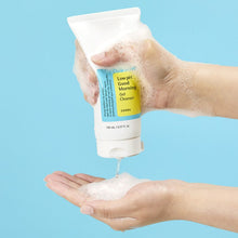 COSRX Low pH Good Morning Cleanser 150ml – held in hand to show the size | Korean Skincare Pakistan