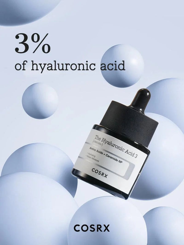 [COSRX] The Hyaluronic Acid 3 Serum 20ml – 100% Authentic Korean Skincare in Pakistan - COSRX