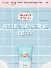 [ETUDE] Baking Powder Pore Cleansing Foam 160ml – Authentic Deep Cleanser in Pakistan - ETUDE