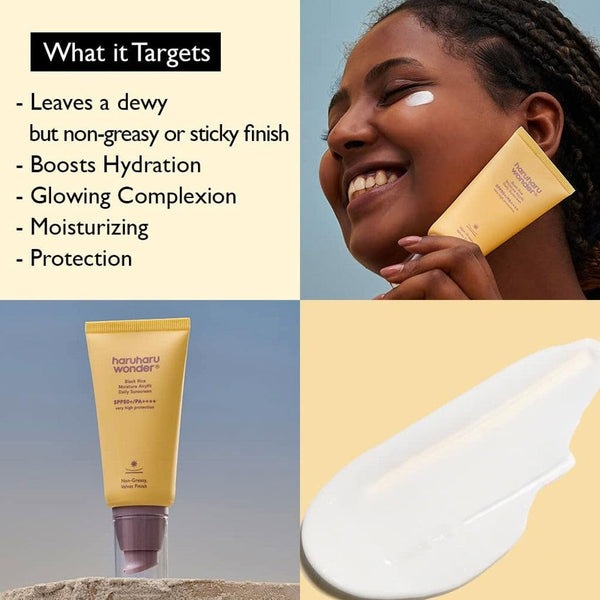 [Haruharu Wonder] Black Rice Daily Sunscreen SPF 50+ – Lightweight Korean UV Protection for Sensitive Skin | Authentic Korean Skincare Pakistan - Haruharu - Wonder