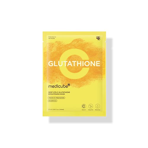Medicube Deep Vita C Glutathione Brightening Mask – 1 Sheet - Authentic Korean skincare in Pakistan - Medicube