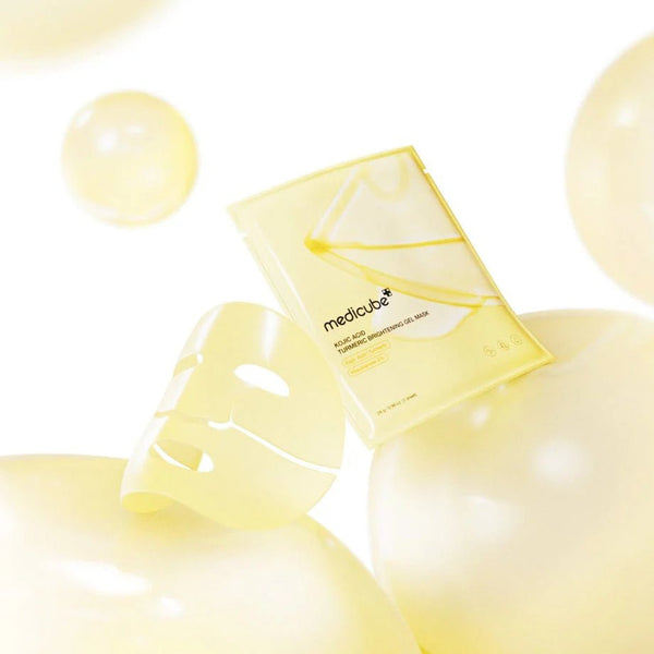 Medicube Kojic Acid Turmeric Brightening Gel Mask 1ea - Authentic Korean skincare in pakistan - Medicube