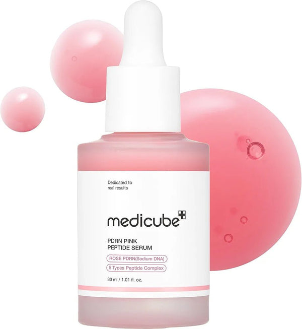 Medicube PDRN Pink Peptide Serum 30ml – Anti - Aging & Repair - Authentic Korean skincare in pakistan - Medicube