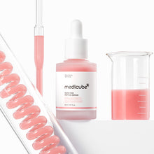 Medicube PDRN Pink Peptide Serum 30ml – front of the pack: bottle with pipette and beaker | Korean Skincare Pakistan
