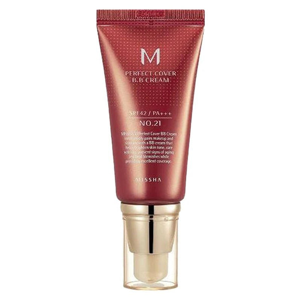 Missha M Perfect Cover BB Cream SPF42 PA+++ No.21 Light Beige